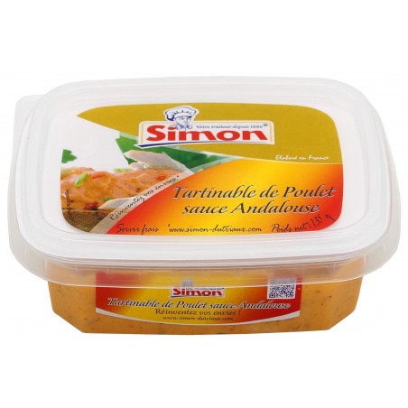 Tartinable de Poulet sauce andalouse - 135 g