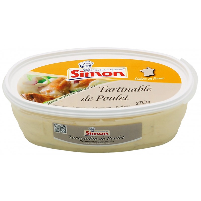 Tartinable de poulet - 270 g