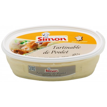 Tartinable de poulet - 270 g