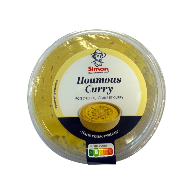 Houmous Curry – Sans conservateur
