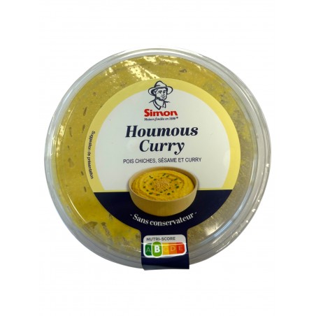 Houmous Curry – Sans conservateur