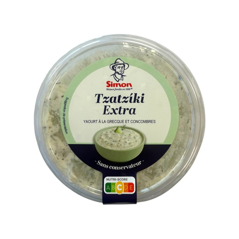 Tzatziki Extra – Sans conservateur