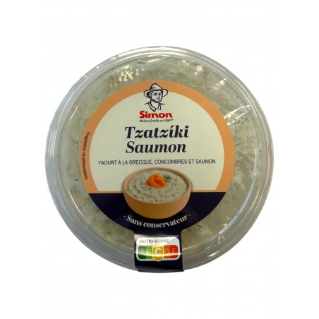 Tzatziki Saumon – Sans conservateur
