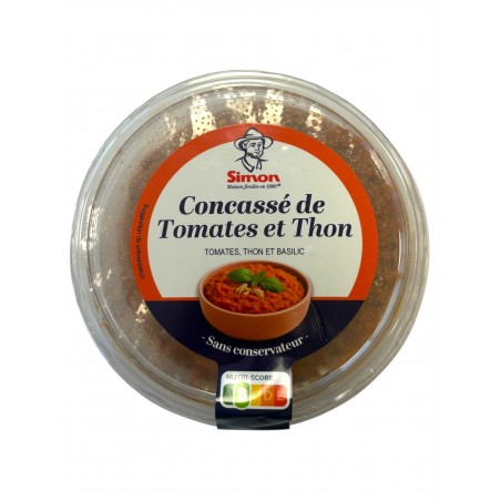 Concassé de Tomates & Thon – Sans conservateur