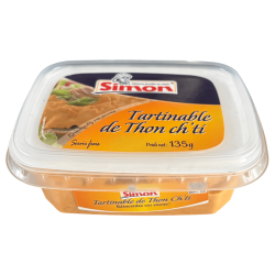 Tartinable de Thon Ch'ti - 135g