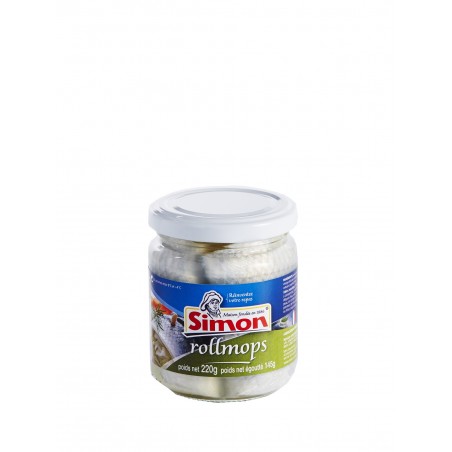 Rollmops bocal 200g aux oignons