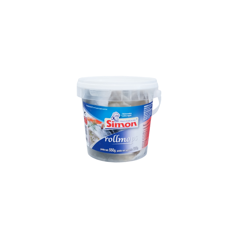 Rollmops seau 500g aux oignons