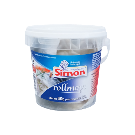 Rollmops seau 500g aux oignons