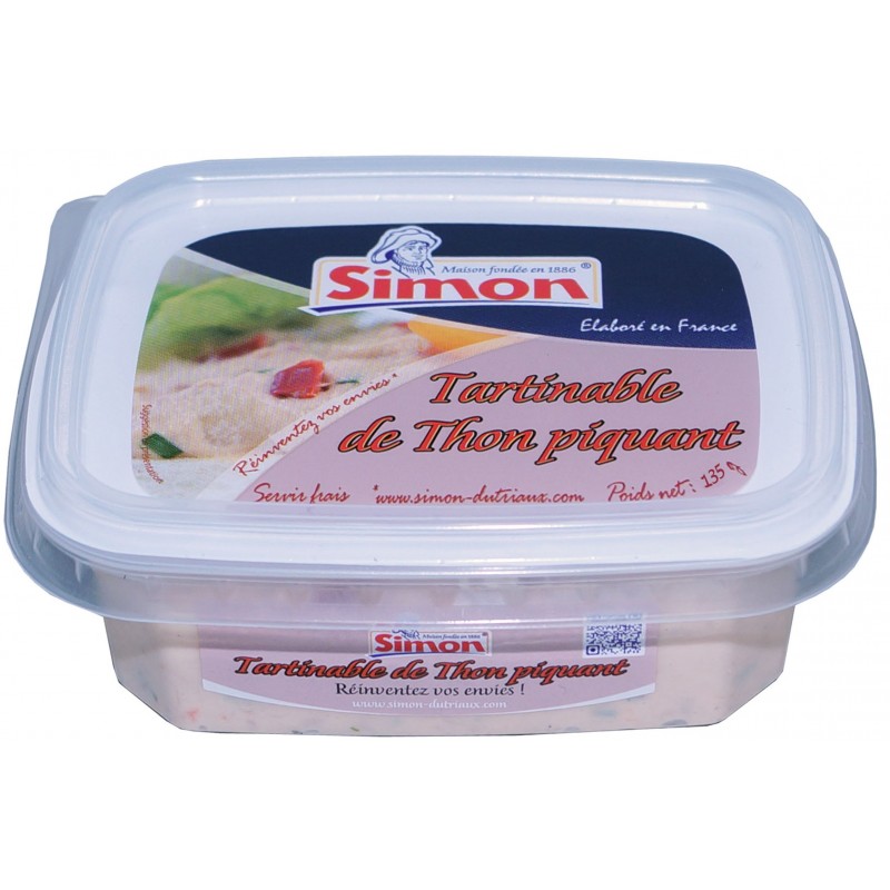 Tartinable de Thon piquant - 135 g