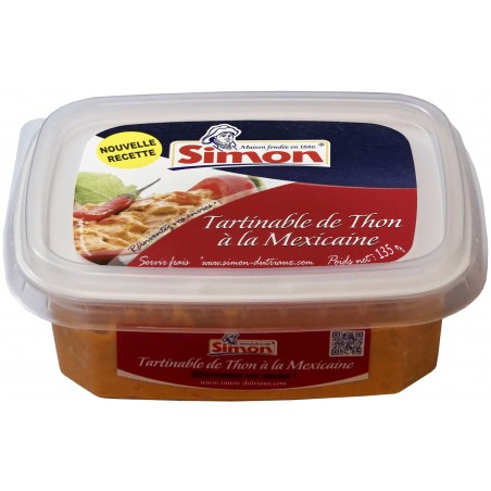 Tartinable de Thon à la Mexicaine - 135 g