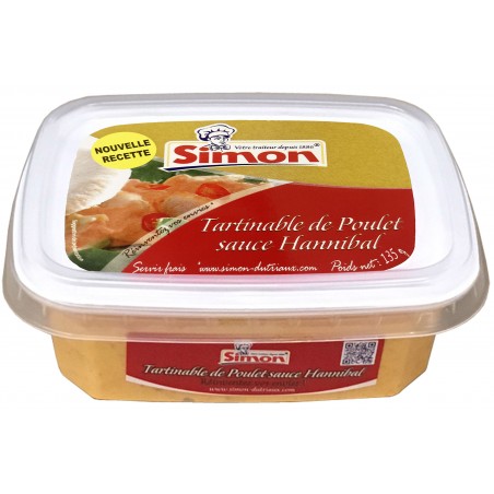 Tartinable de Poulet sauce Hannibal - 135 g